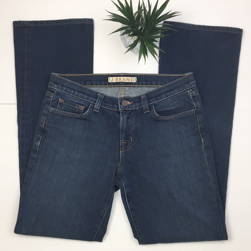 J BRAND Medium Wash Boot Cut Jeans